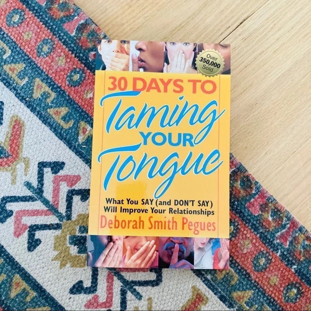 Urban Outfitters 30 Days To Taming Your Tongue Deborah Smith Pegues